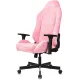Кресло игровое Knight N1 Fabric розовый Velvet 36 с подголов. крестов. металл. Фото товара с разных ракурсов.