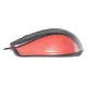 Мышь Oklick 225M черный, красный оптическая (1200dpi) USB (2but). Фото товара с разных ракурсов.